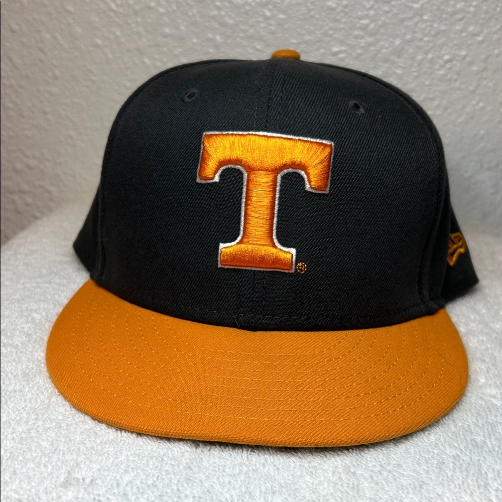 Tennessee Volunteers Vols New Era 59Fifty Grey Orange Fitted Hat Size 8